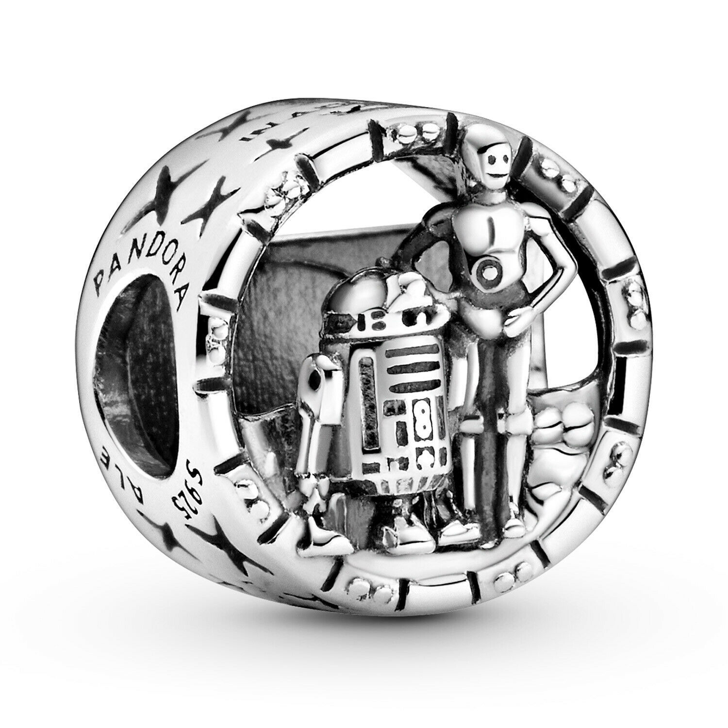 pandora c-3po and r2-d2 pendant charm