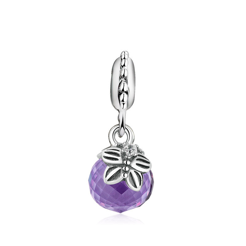 pandora purple morning butterfly dangle charm s925 ale