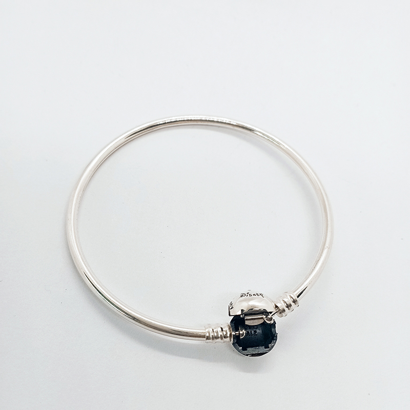 pandora silver bangle bracelet lion king