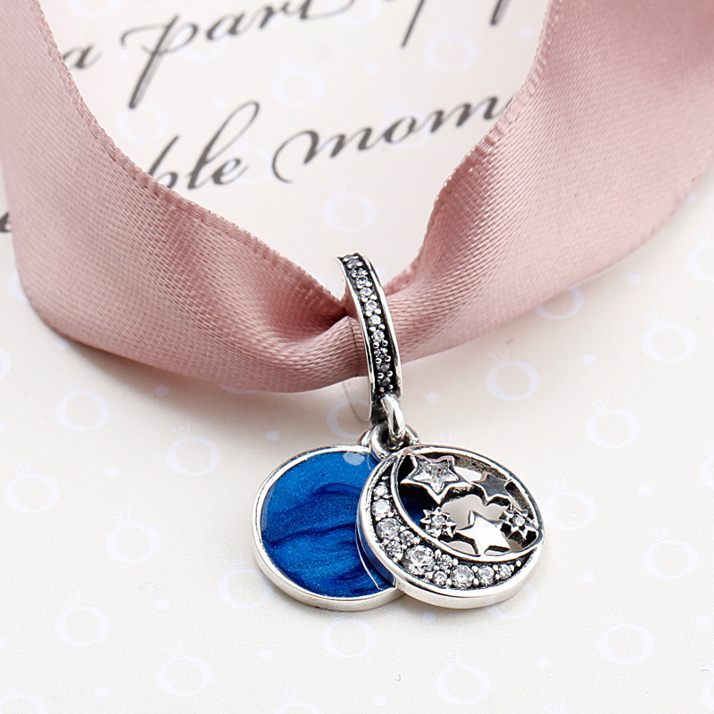 Pandora Vintage Night Sky Dangle Charm
