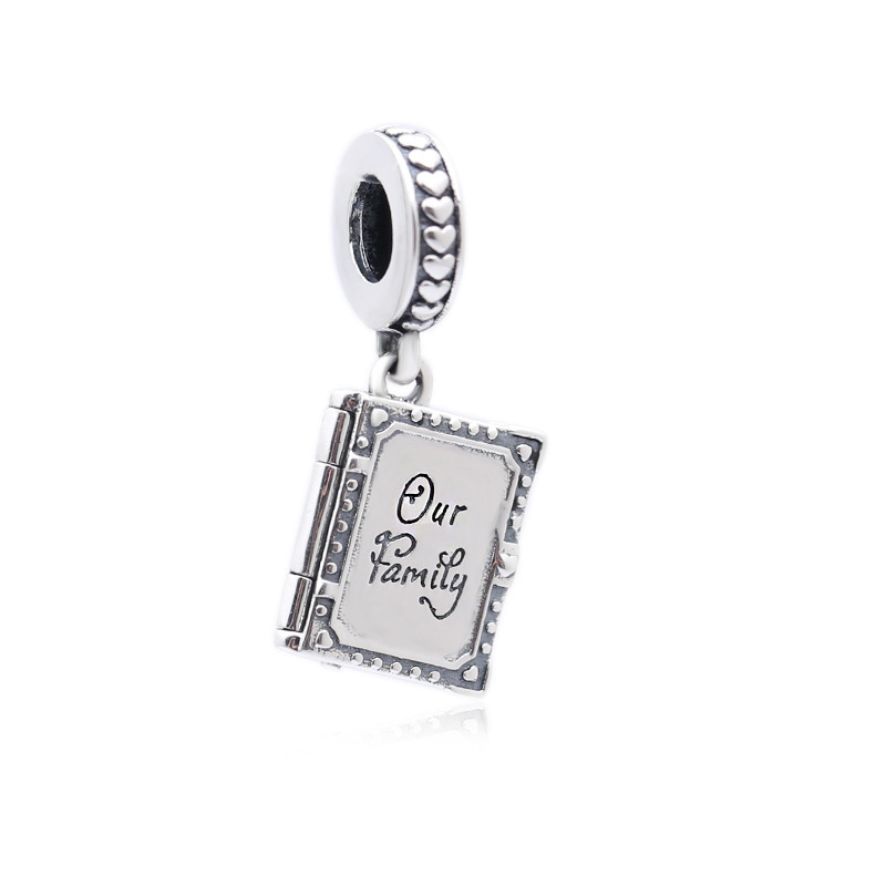 pandora family book pendant charm s925 ale