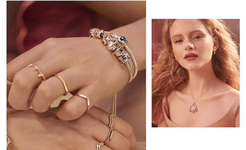 silver pandora sparkling owl charm