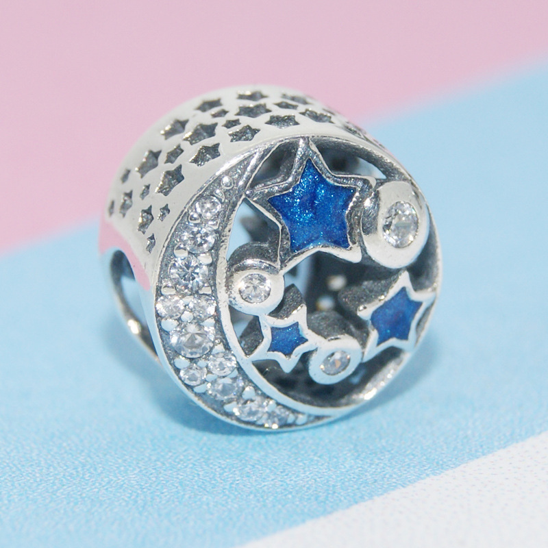 Pandora Silver Vintage Night Sky Charm