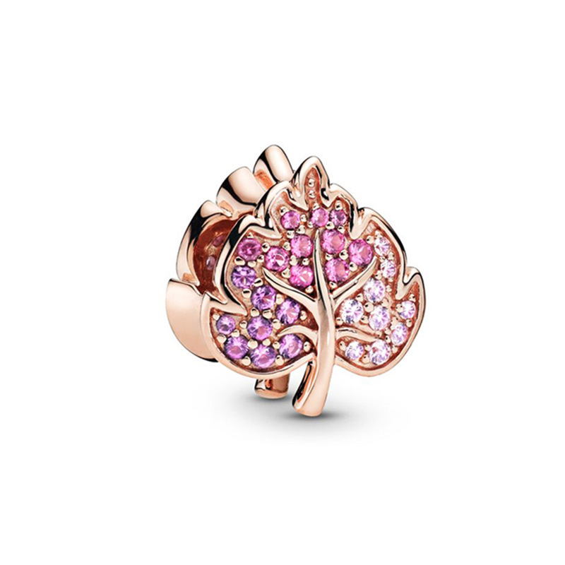 pandora 925 ale rose gold bracelet charm bead ale r met