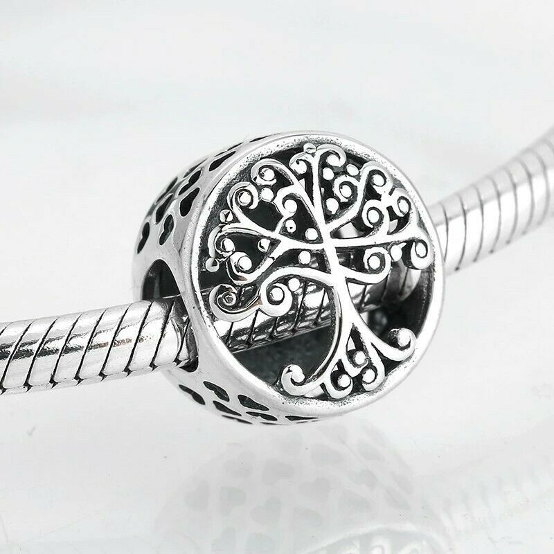 Sterling Silver Tree Of Life Family Is Where Love Grows Charm 925 Silver Pandora
