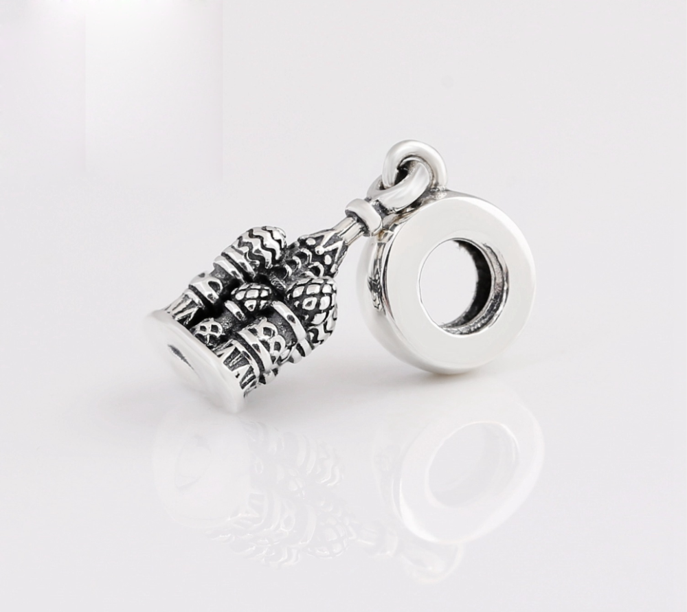 pandora ale 925 solid silver saint basil's cathedral pendant charm