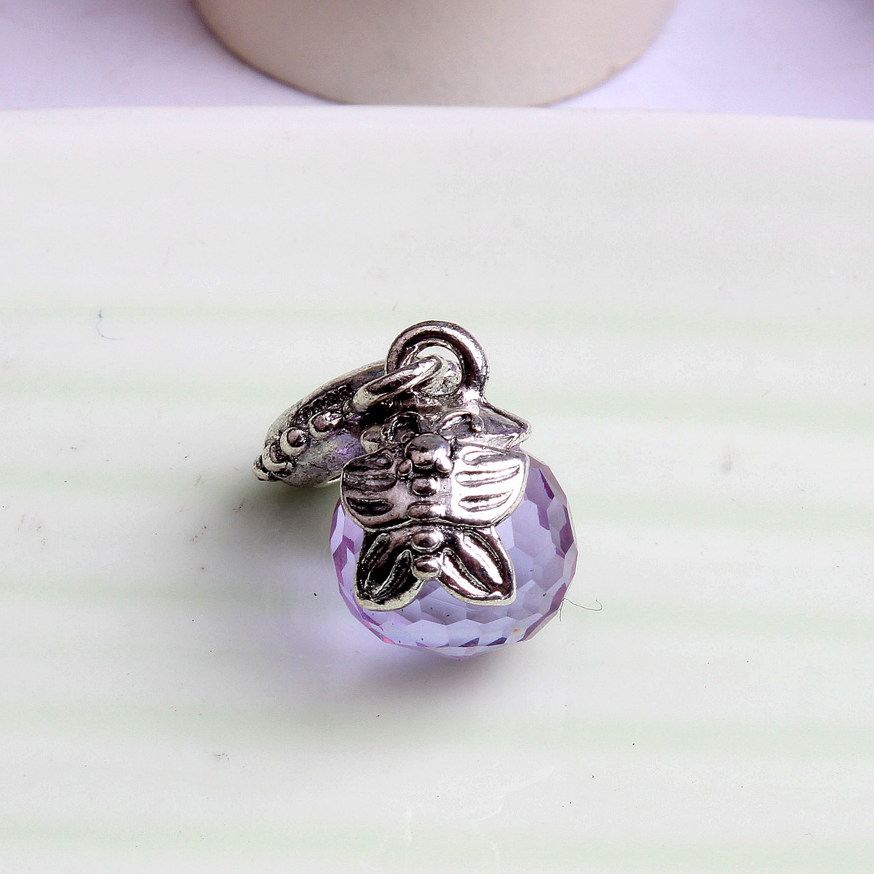 pandora purple morning butterfly dangle charm s925 ale