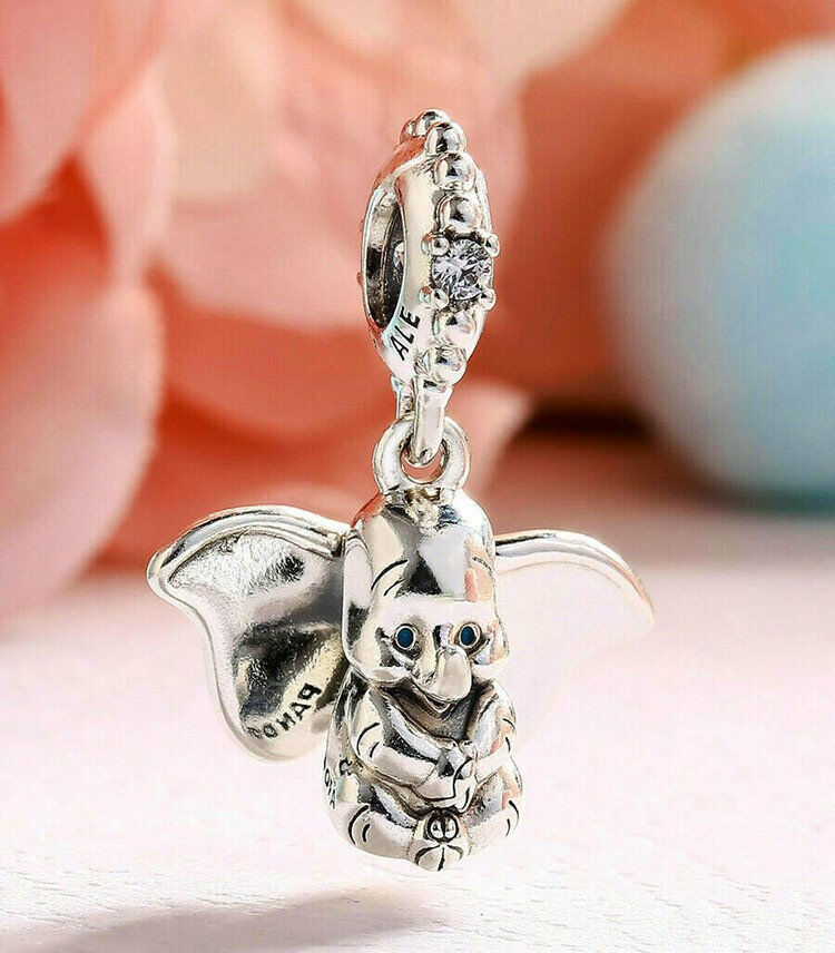 Pandora Sterling Silver Dumbo Dangle Charm