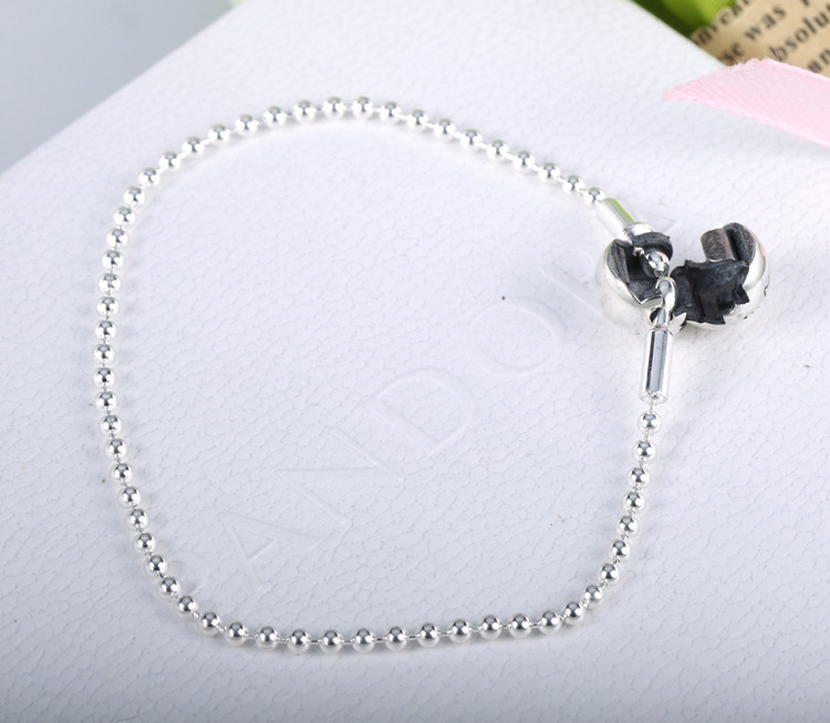 BNIB PANDORA Beaded ESSENCE/ME Bracelet Silver