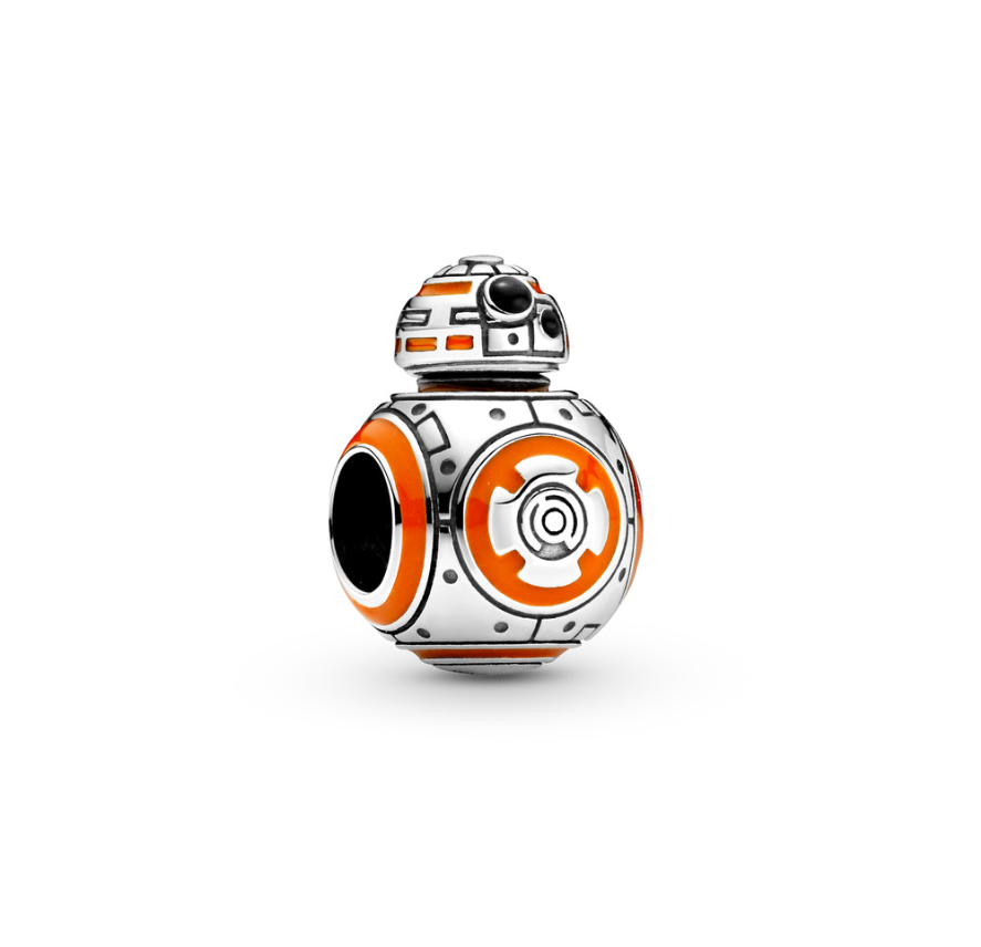 pandora 925 silver bb-8 pendant charm