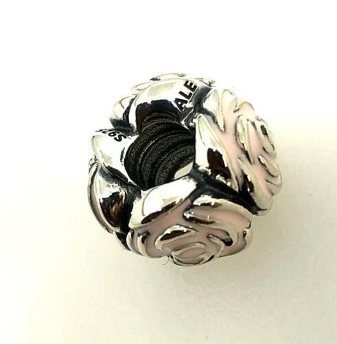 pandora rose garden pink enamel charm s925 ale