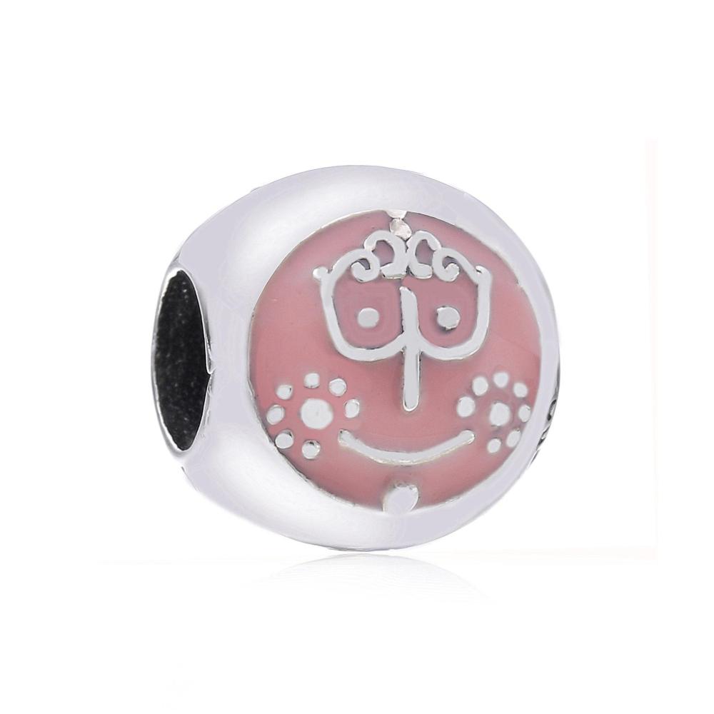 S925 ALE pandora Park It's a Small World Charm SILVER