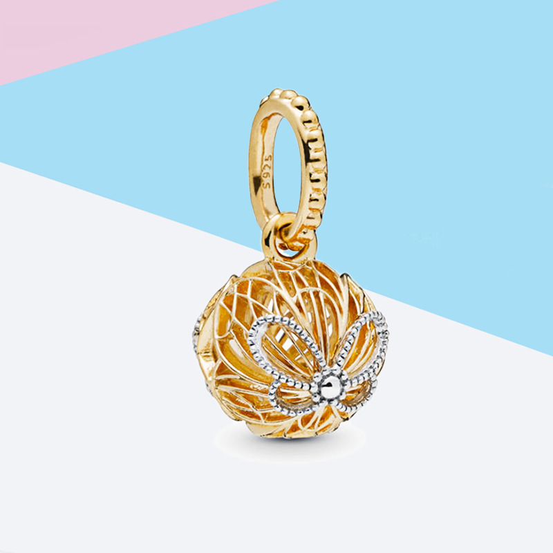 pandora shine openwork butterflies pendant