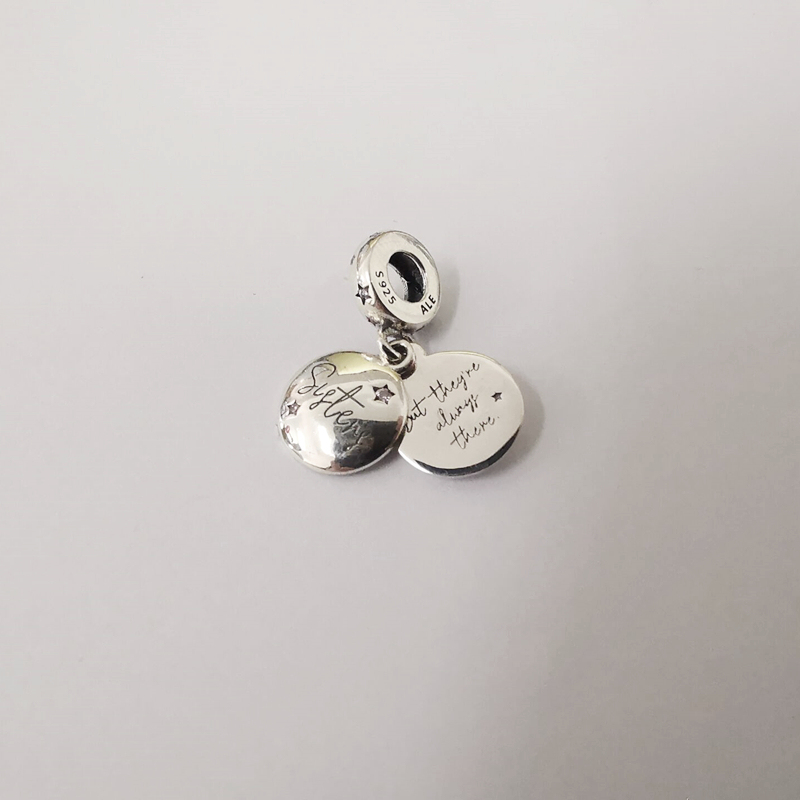 silver pandora forever sisters family love charm