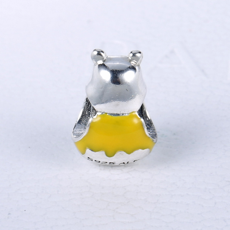 Pandora S925 WINNIE THE POOH SILVER HONEY HUNNY POT BEAR CHARM