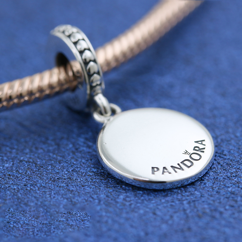 Pandora Silver Friends Are Family Pendant Dangle Charm
