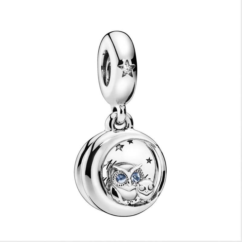 Pandora 'Always by your side OWL' Dangle Charm