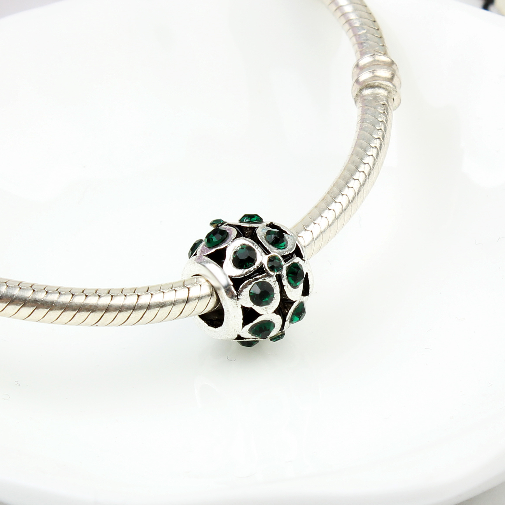 pandora green clover charm S925 ALE
