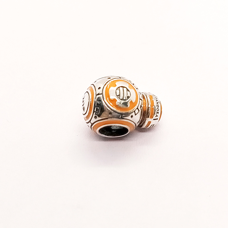 pandora 925 silver bb-8 pendant charm