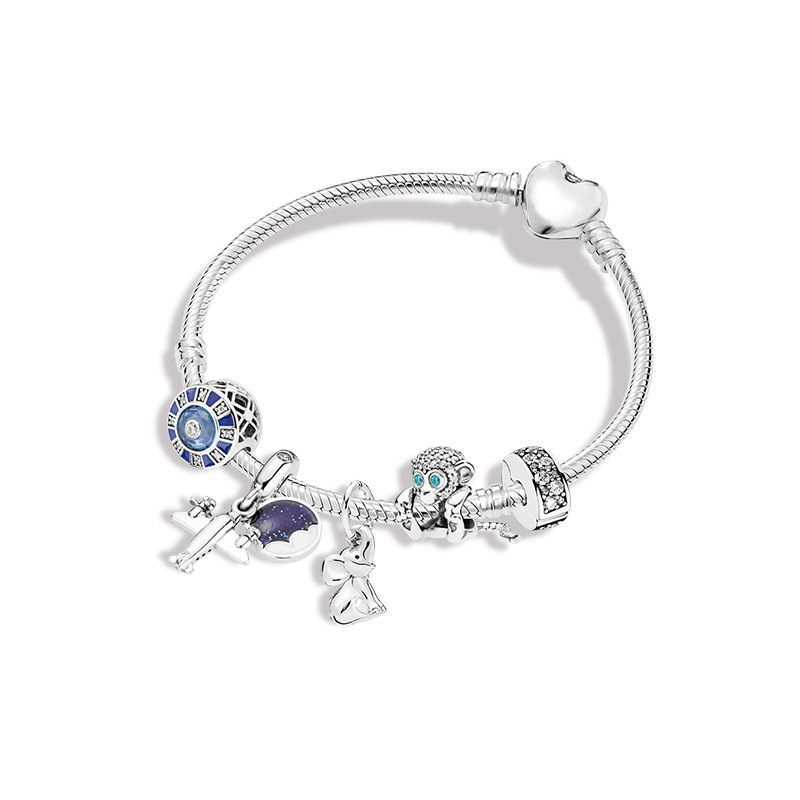pandora butterfly murano glass charm bead   s925 ale