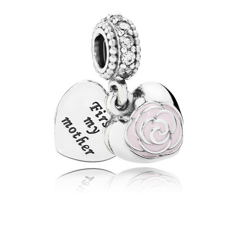 Pandora Mother's Rose Dangle Charm