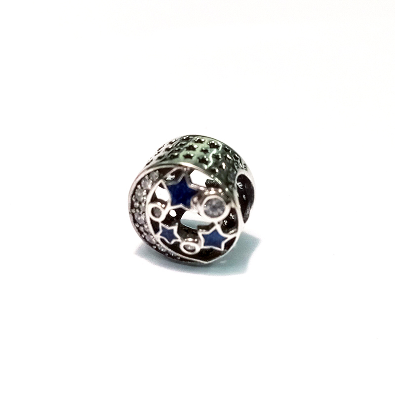 Pandora Silver Vintage Night Sky Charm