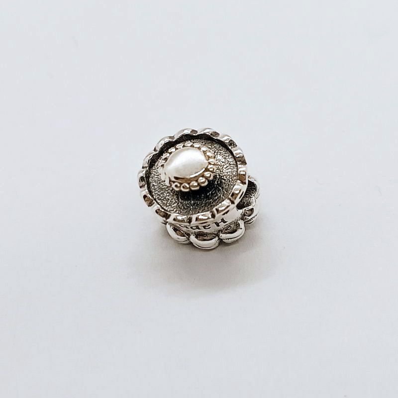 PANDORA SILVER Happy Birthday Celebration Cake CHARM S925 ALE
