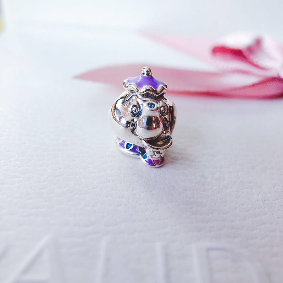 Pandora Mrs Potts Chip Beauty and The Beast Charm S925 ALE