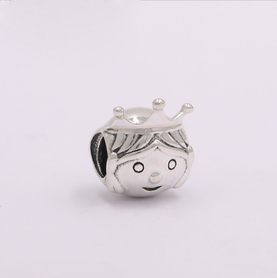 pandora ale 925 sterling silver princess prince character charm