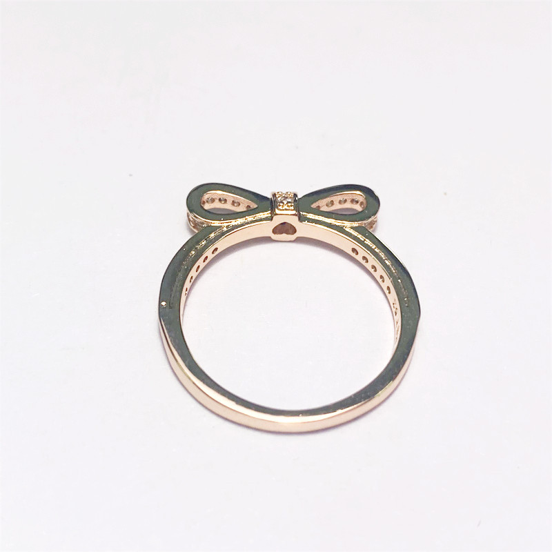 Pandora Sterling Silver Bow Ring