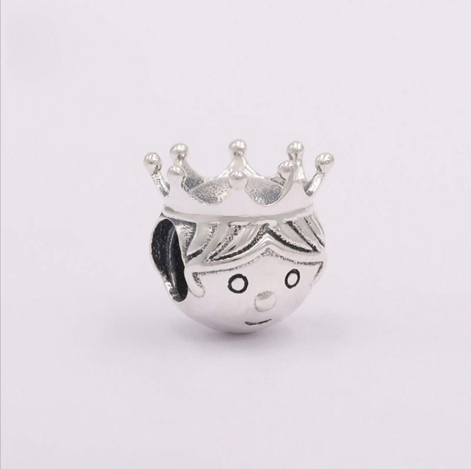 pandora ale 925 sterling silver princess prince character charm