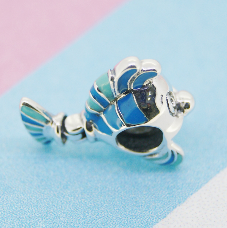Pandora The Little Mermaid Flounder Charm