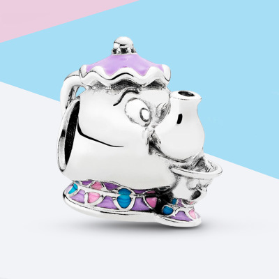 Pandora Mrs Potts Chip Beauty and The Beast Charm S925 ALE