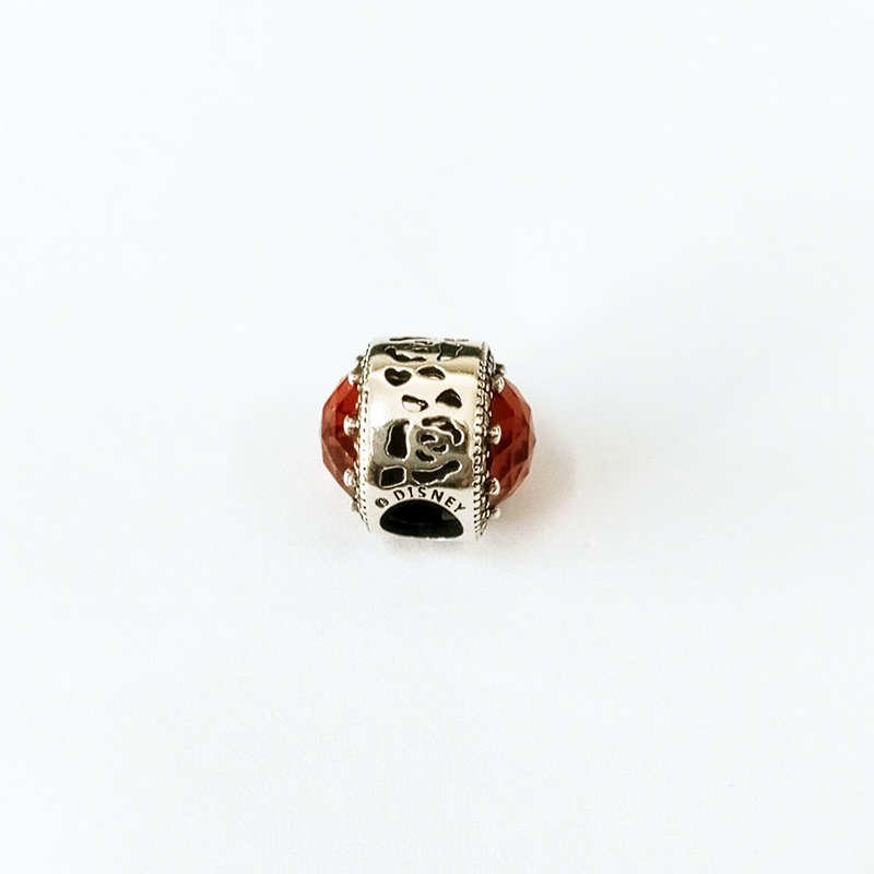 PANDORA Belle's Radiant Red Rose charm Silver S925 ALE