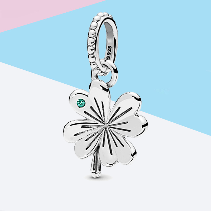 Pandora Four Leaf Clover Charm Pendant