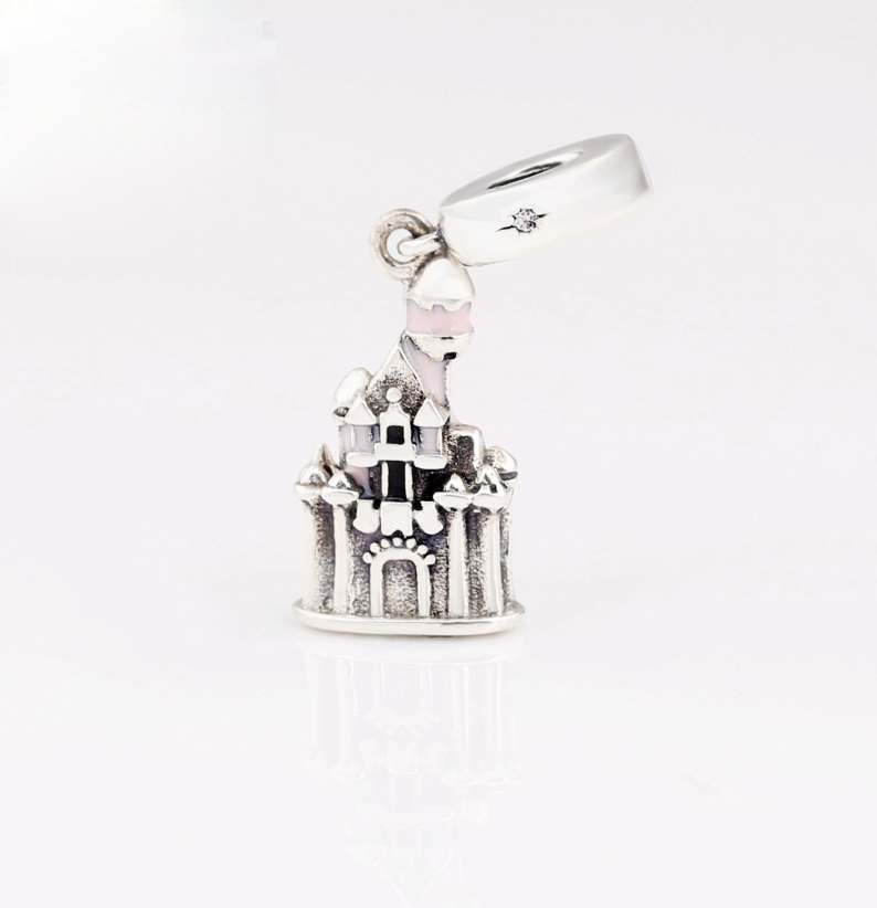 pandora ale 925 s925 ale pink sleeping beauty castle dangle charm