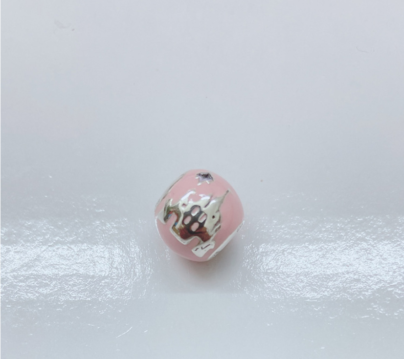 parks fantasyland castle pandora pink "family fun" charm