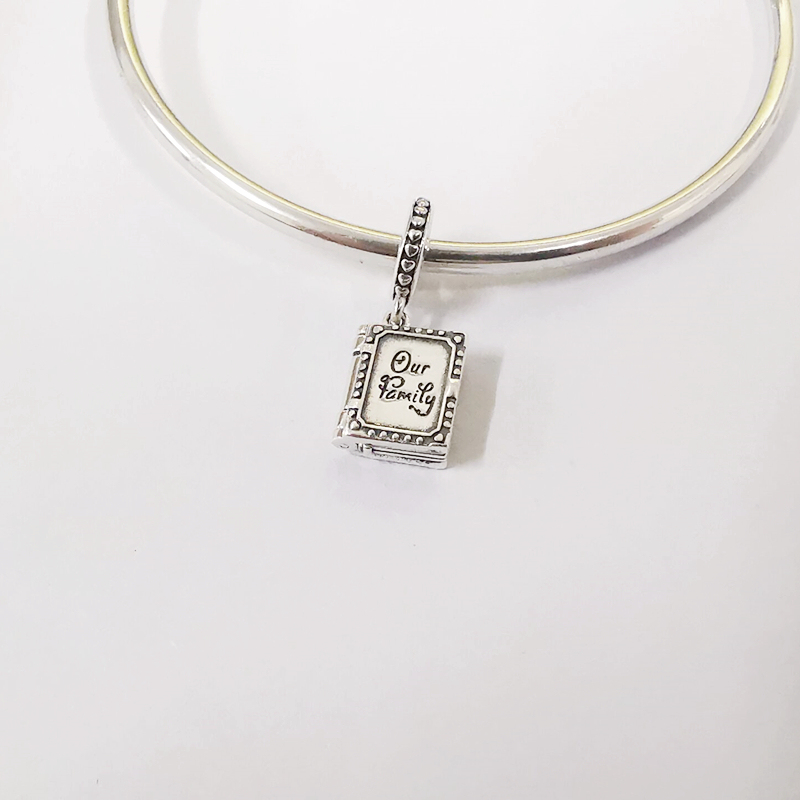 pandora family book pendant charm s925 ale