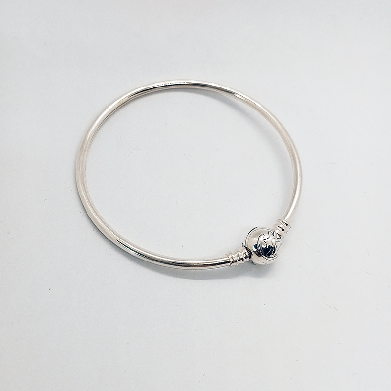 pandora silver bangle bracelet lion king