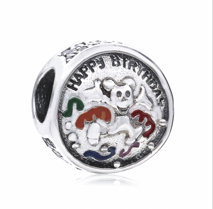 Pandora 'MICKEY MOUSE HAPPY BIRTHDAY - HBD' Charm Bead