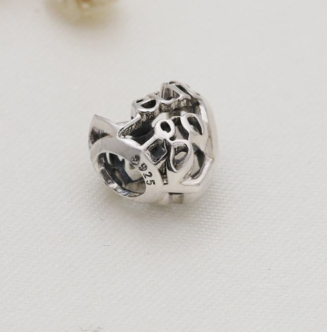 pandora let it go heart charm, frozen s925 ale