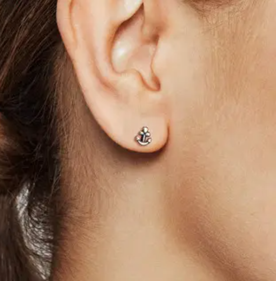 Pandora single earring, 925 sterling silver