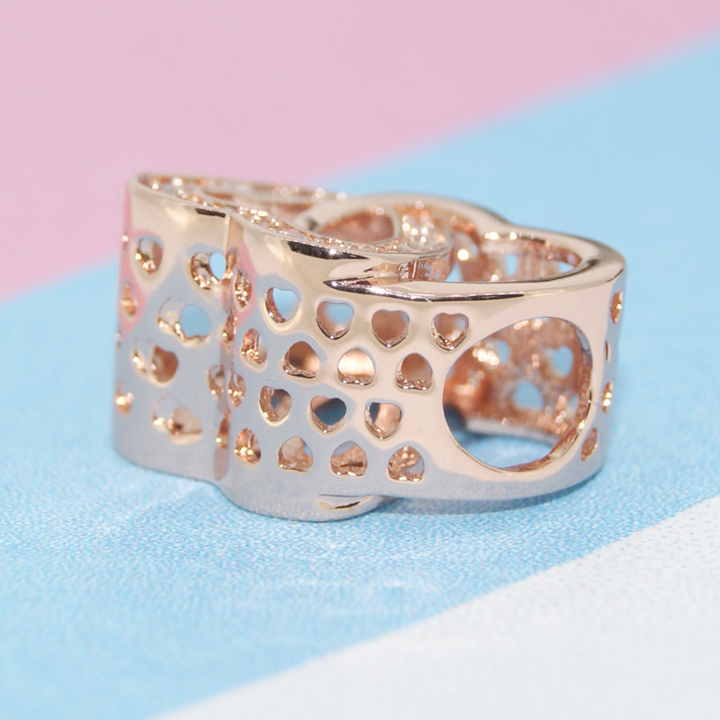 pandora 925 ale rose gold bracelet charm bead ale r met