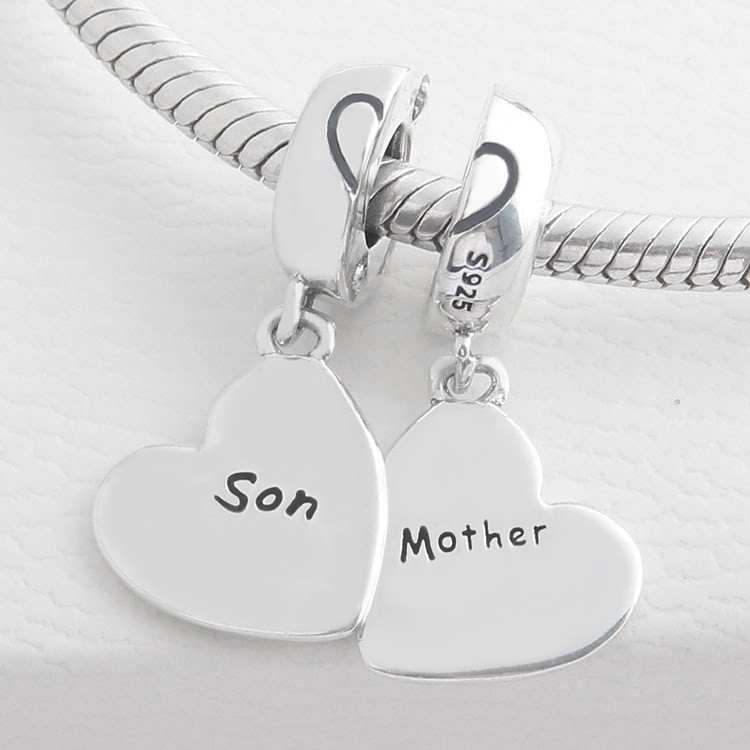 pandora mother & son love pendant charms ale s925
