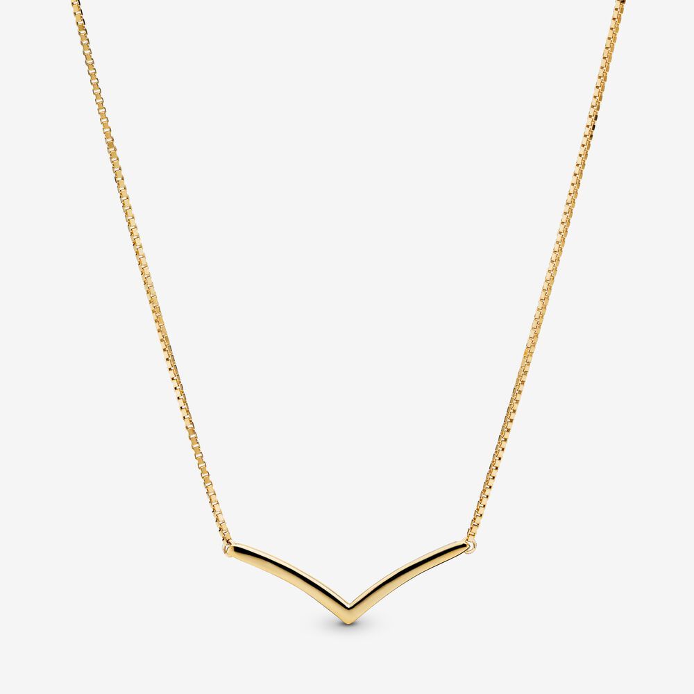 pandora shine shining wish necklace