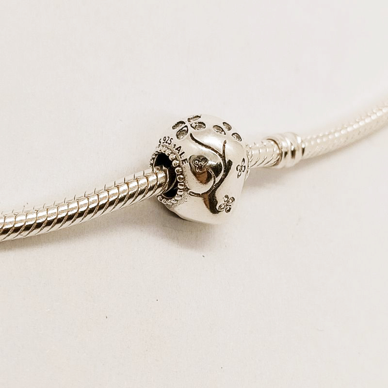 Pandora Sparkling Skull Charm ALE S925