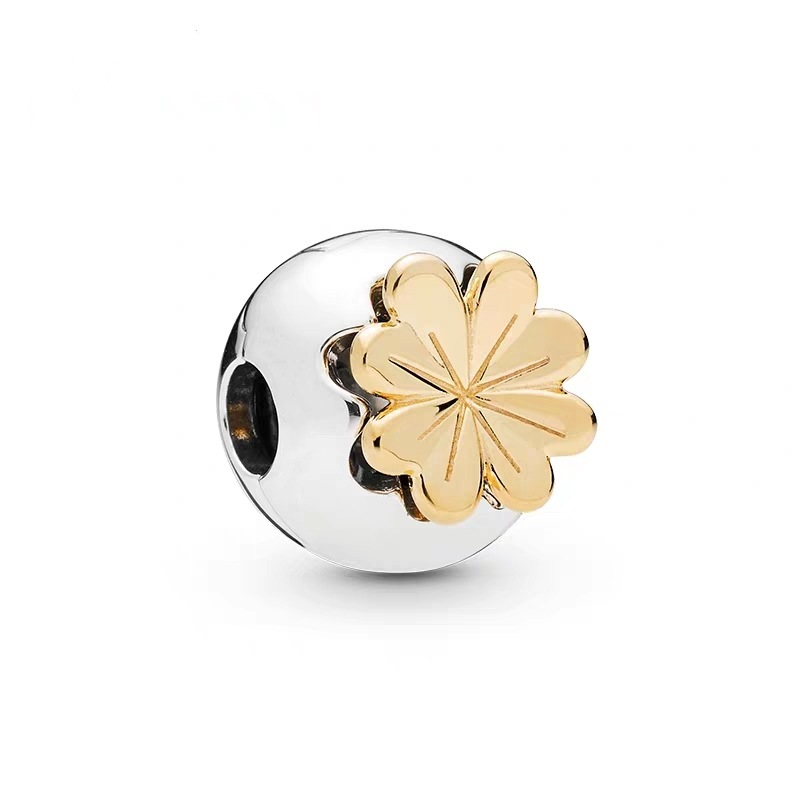 pandora shining clover clip s925 ale