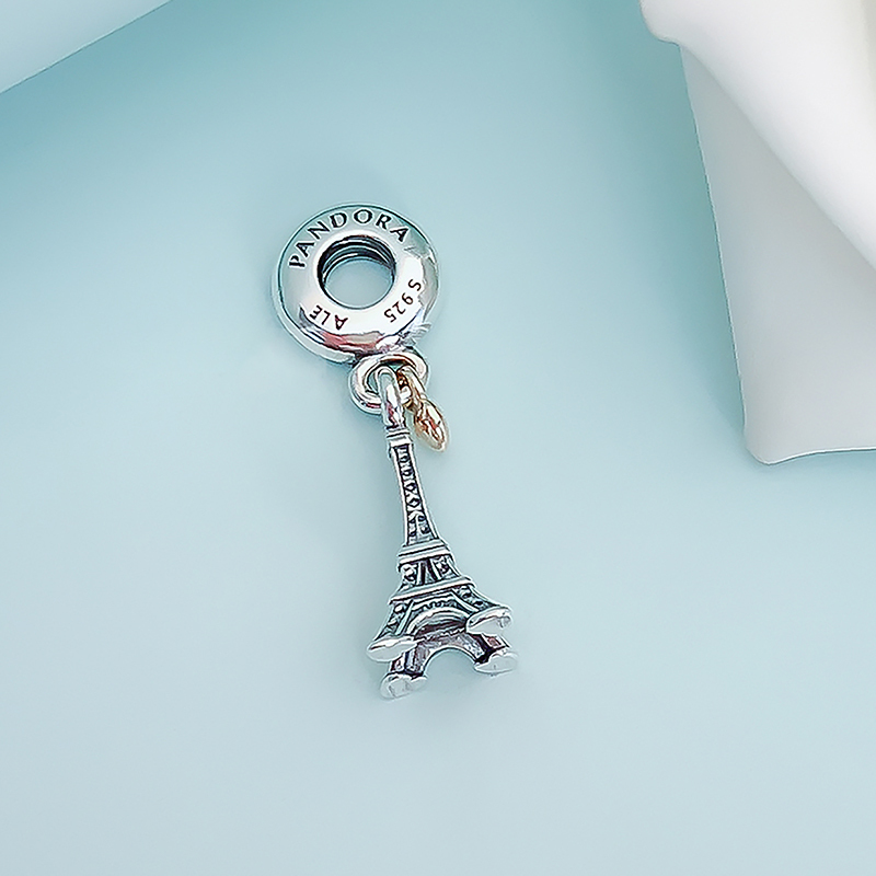 pandora charm bead eiffel tower pendant s925 ale
