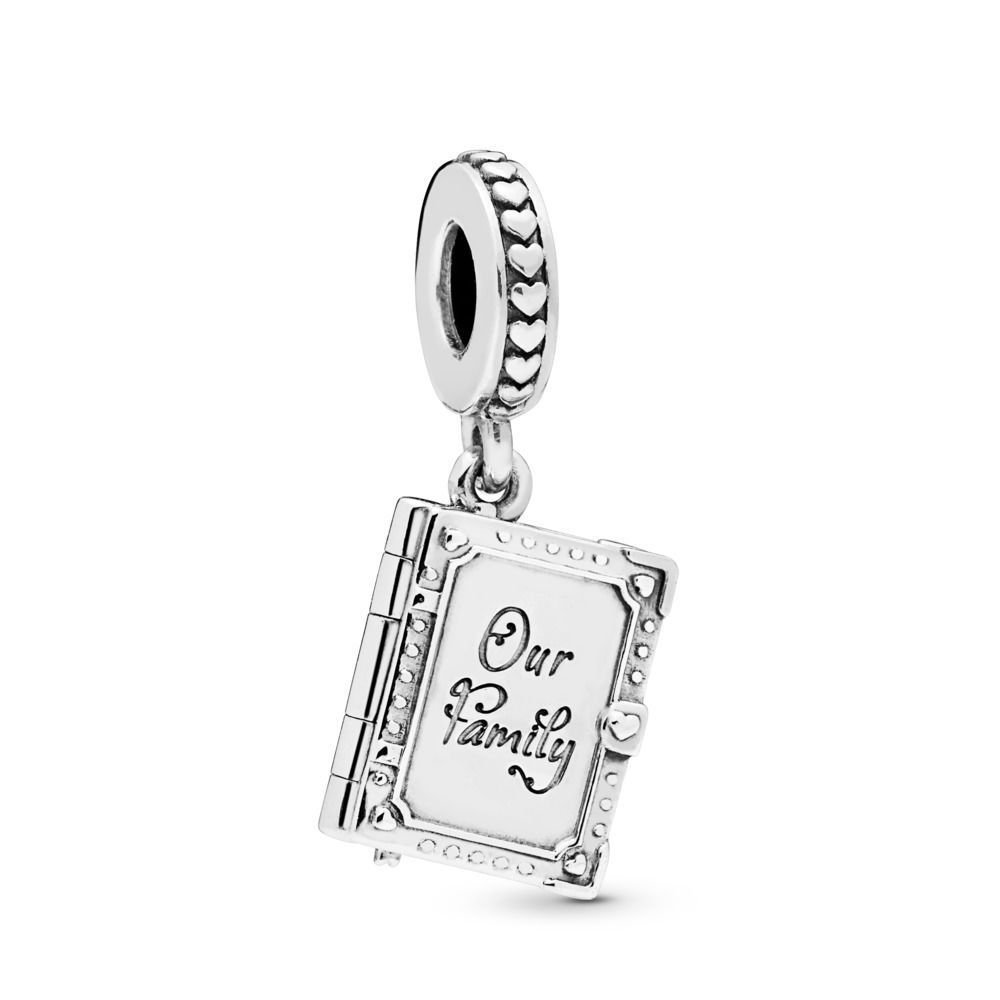 pandora family book pendant charm s925 ale