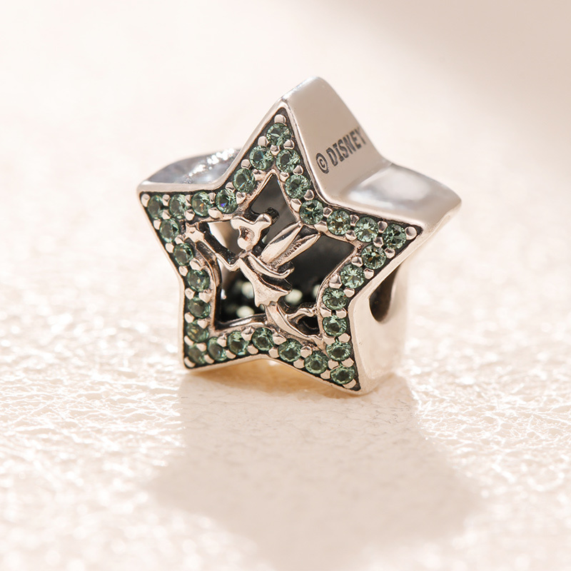 new pandora peter pan tinkerbell star charm